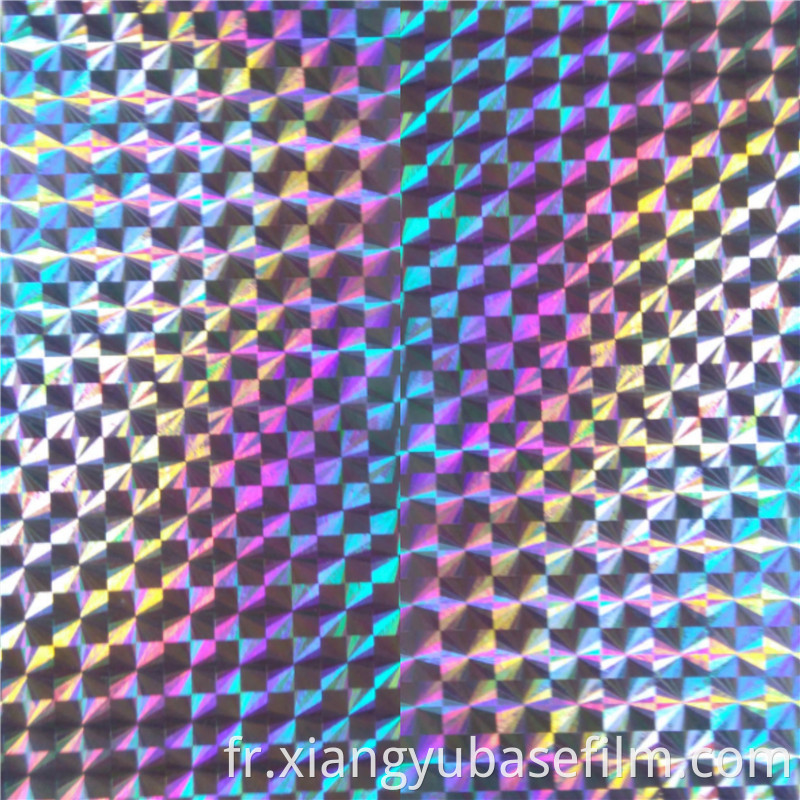 Custom Metallization Holographic Base Film